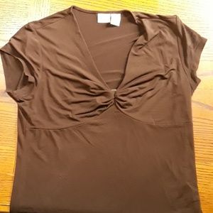 Brown Merona blouse